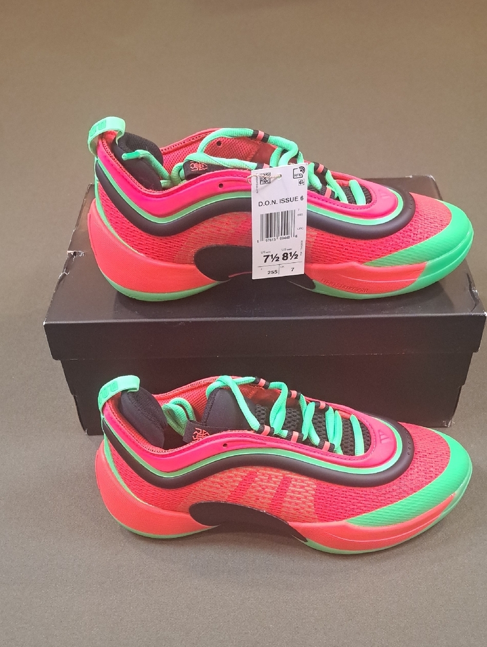 Adidas D.O.N. Issue 6 'Big Apple' Basketball Shoes - Size: Women 8.5